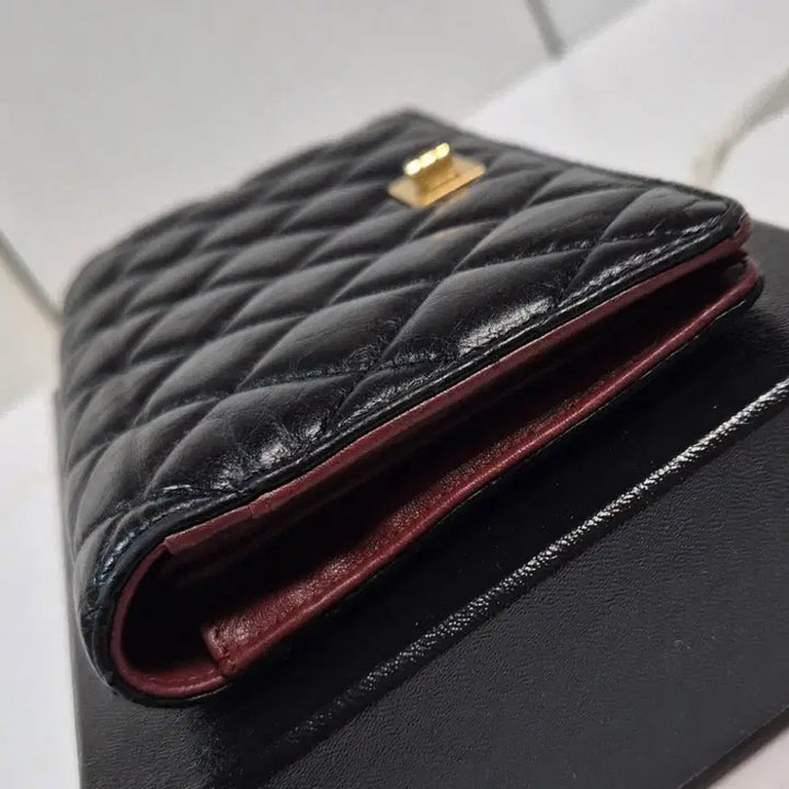 [BUNJANG] Chanel 2.55 Vintage Calfskin Long Wallet / (정품) 샤넬 2.55 빈티지 카프스킨 여성 장지갑