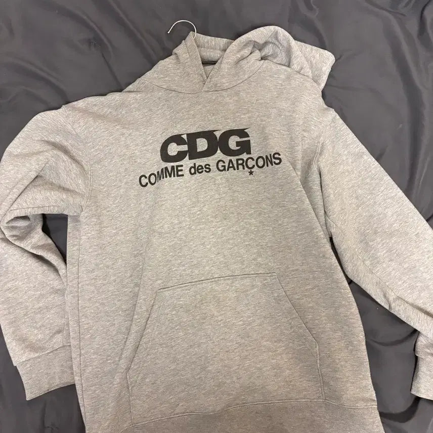 [BUNJANG] CDG Gray Hoodie / XXL) CDG 후드티 그레이