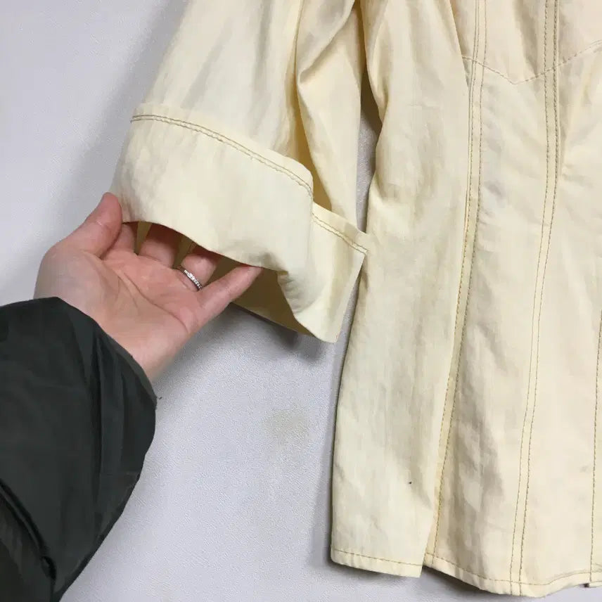 [BUNJANG] Lanvin Linen Blouse Jacket (Size 55) / 랑방 린넨 블라우스 자켓 55