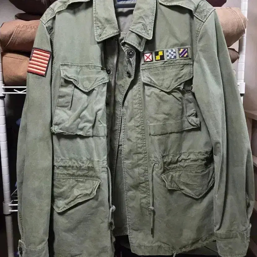[BUNJANG] Polo Ralph Lauren M65 Business Jacket M / 폴로 비즈야상 m65 자켓 m