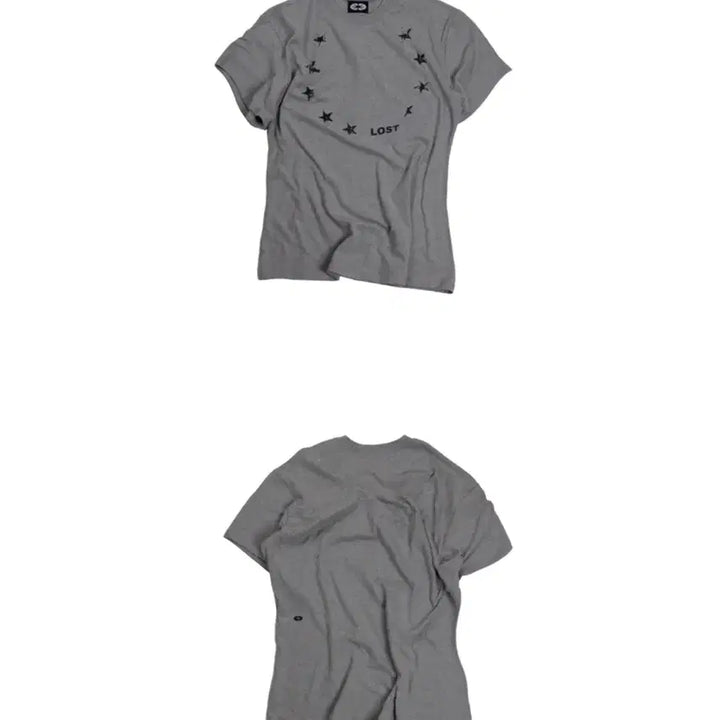 [BUNJANG] ERTR Star Lost T-Shirt Grey Small Fit / ERTR Star Lost T-Shirt Grey Small fit