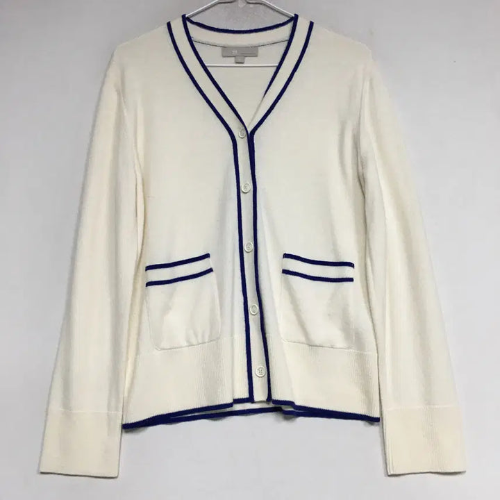 [BUNJANG] Beanpole Ladies Line Knit Cardigan Size 90 / 빈폴 레이디스 라인 니트 가디건 90