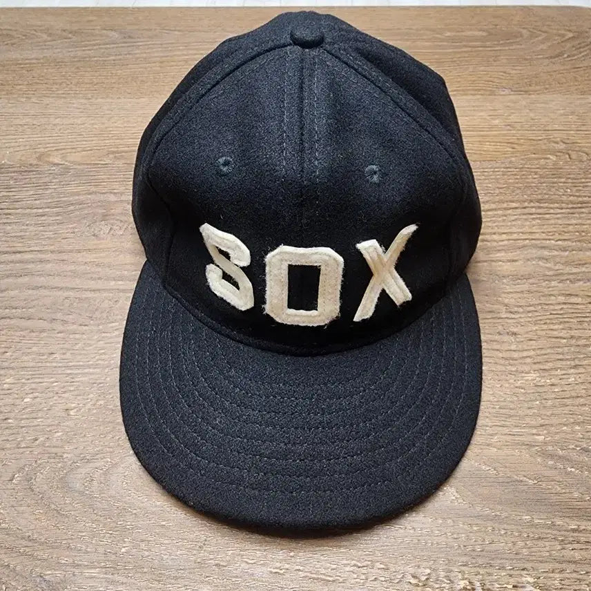 [BUNJANG] Ebbets Field Flannels SOX Wool Ball Cap (7 1/2) / 이벳필드 USA라인 SOX 울 볼캡