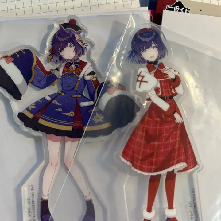 [BUNJANG] Gakuen Idolmaster Misuzu Hataya Acrylic Stand Set / 학원아이돌마스터 :: 하타야 미스즈 :: 아크릴 스탠드 2종 세트