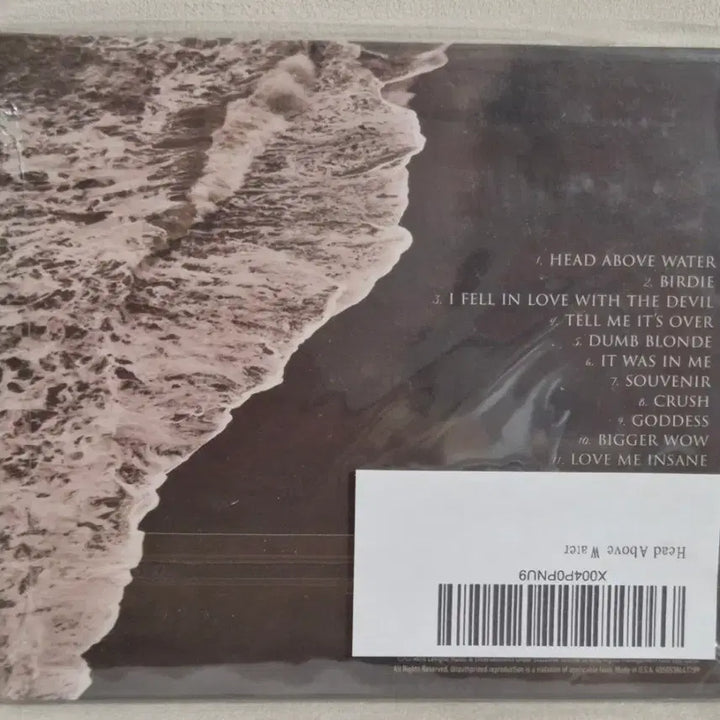 [BUNJANG] Avril Lavigne Head Above Water Sealed Album / 에이브릴 라빈 AVRIL LAVIGNE 미개봉 앨범