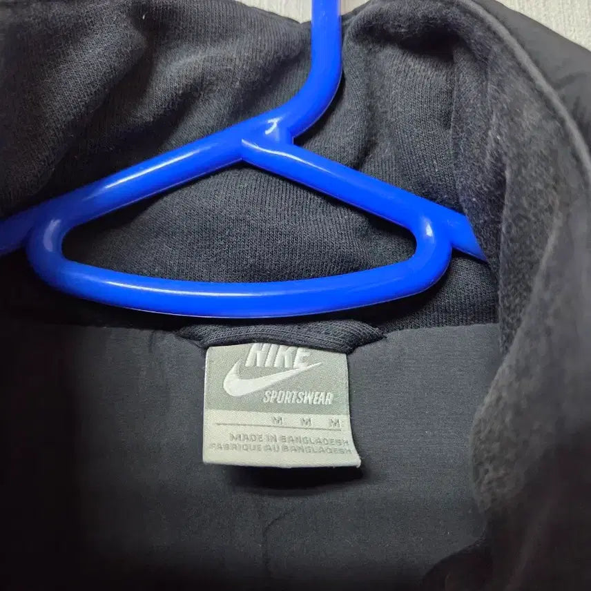 [BUNJANG] Nike Black Windbreaker Jumper / 나이키 블랙 바람막이 점퍼