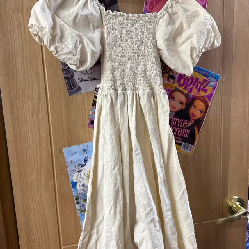 [BUNJANG] Smocked Dress, Size S / 스모크 원피스. S