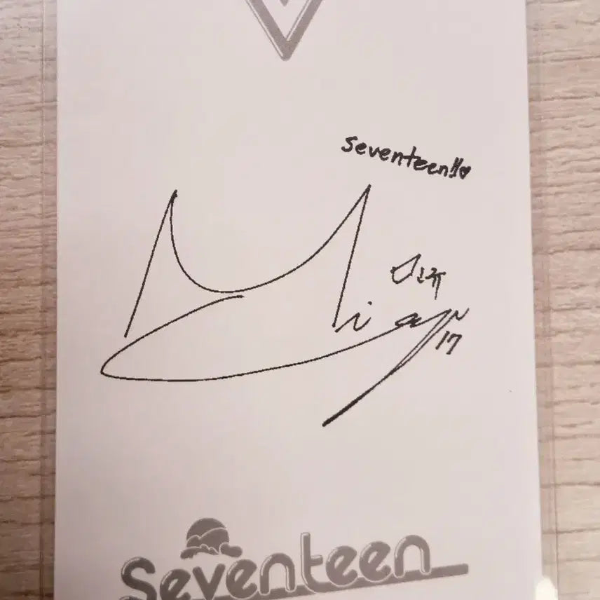 [SOLD OUT] 세븐틴 민규 아주나이스 포카