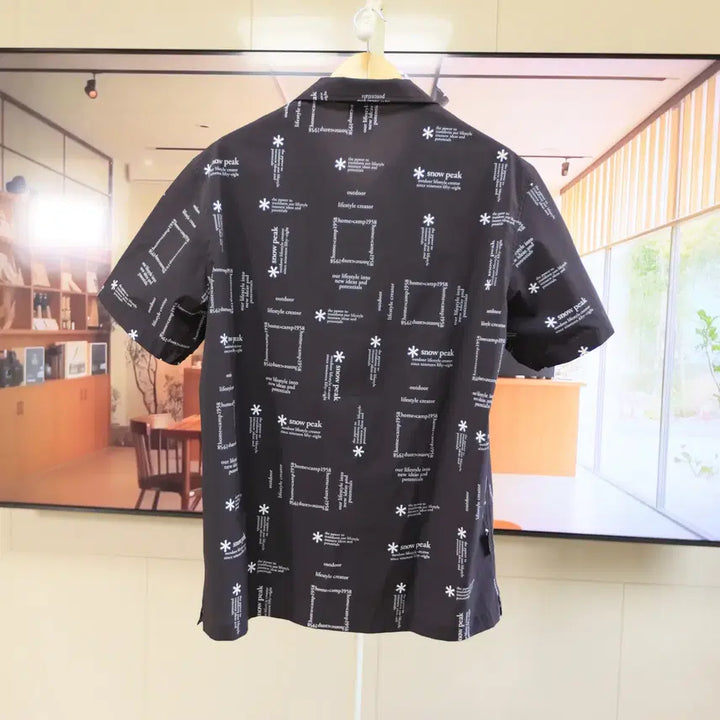 [BUNJANG] Snow Peak Short Sleeve Pattern Shirt / 여름 데일리 끝판왕 스노우피크 반팔 셔츠 상태 A급