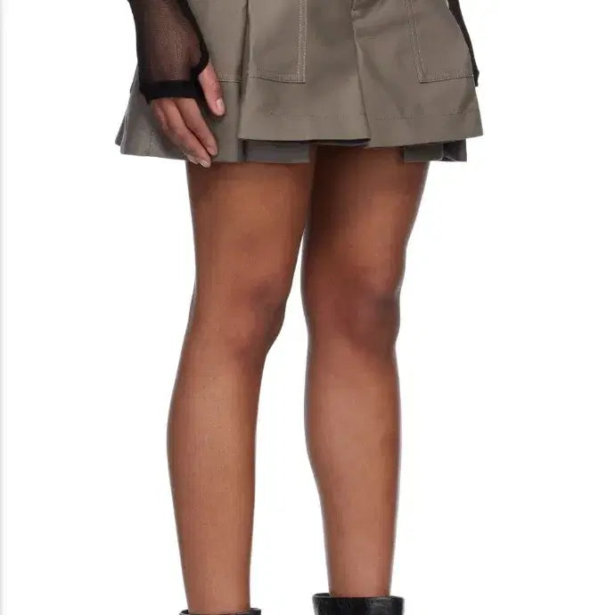 [BUNJANG] Sacai x WTAPS Cotton Back Satin Shorts / Sacai x WTAPS Cotton Back Satin Shorts