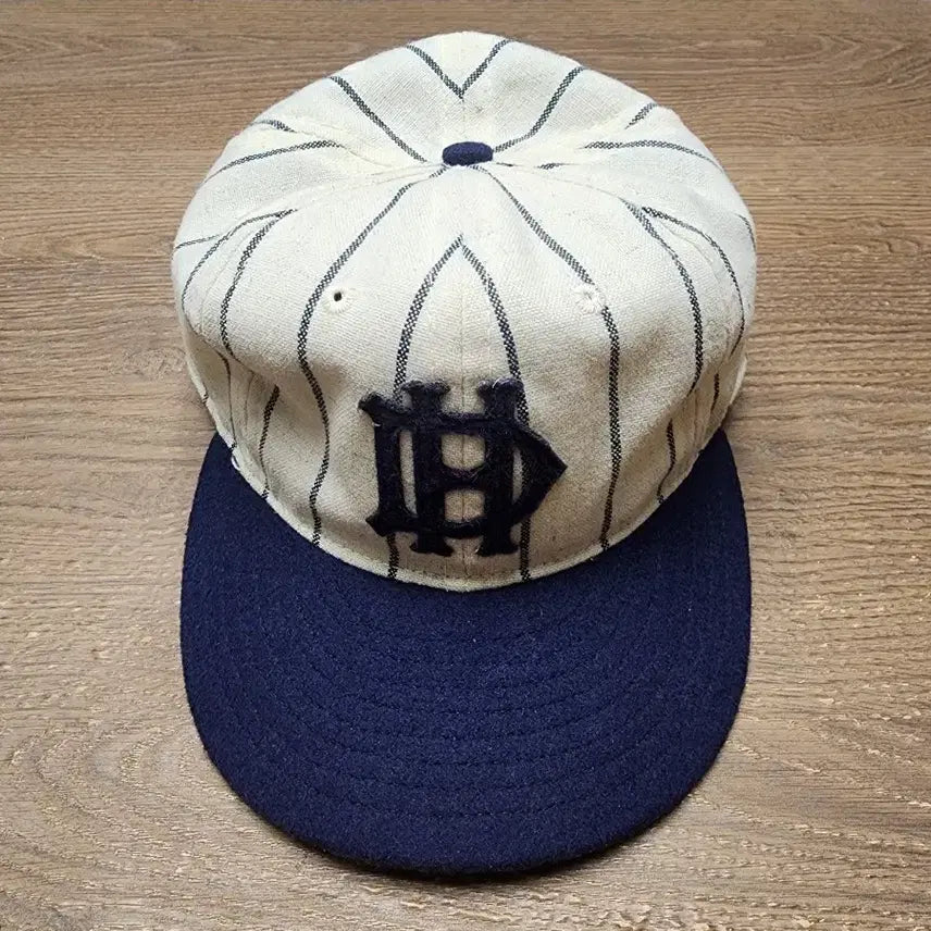 [BUNJANG] Ebbets Field Flannels USA Line Pinstripe Wool Baseball Cap / 이벳필드 USA라인 핀스트라이프 울 볼캡