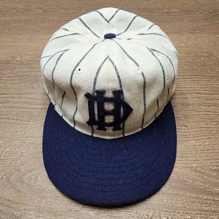 [BUNJANG] Ebbets Field Flannels USA Line Pinstripe Wool Baseball Cap / 이벳필드 USA라인 핀스트라이프 울 볼캡
