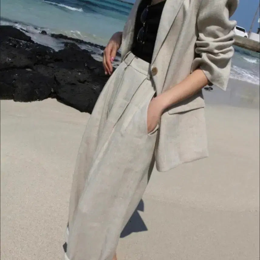 [BUNJANG] Orr Linen Slacks / Orr 오르 린넨 슬랙스