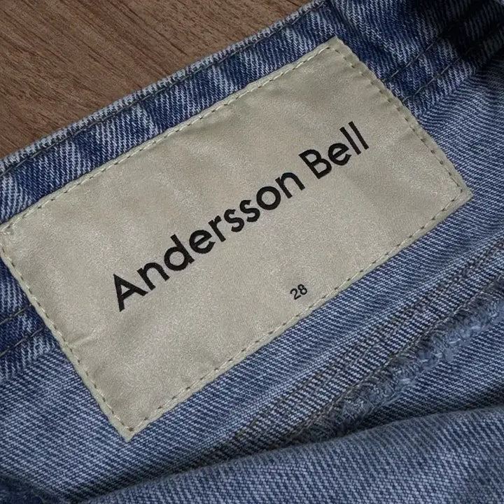 [BUNJANG] Andersson Bell Double Knee Denim Cargo Shorts / [28]앤더슨벨 더블니 데님 카고 쇼츠 반바지