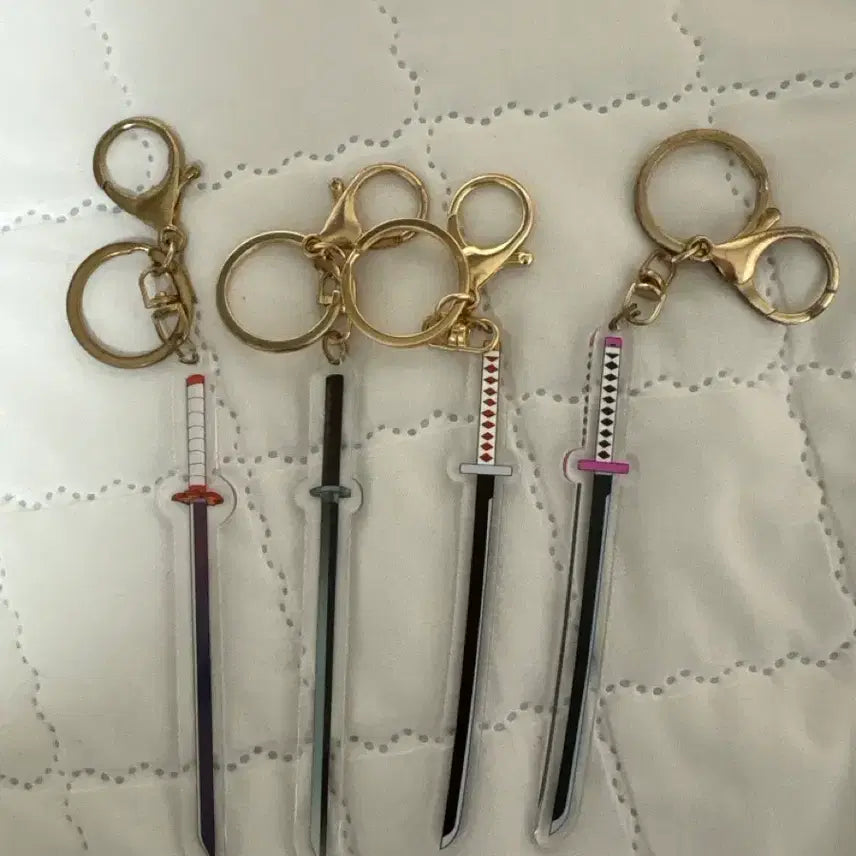 [BUNJANG] Demon Slayer Sword Keychain Set / 귀멸의 칼날 검 키링 팔아요