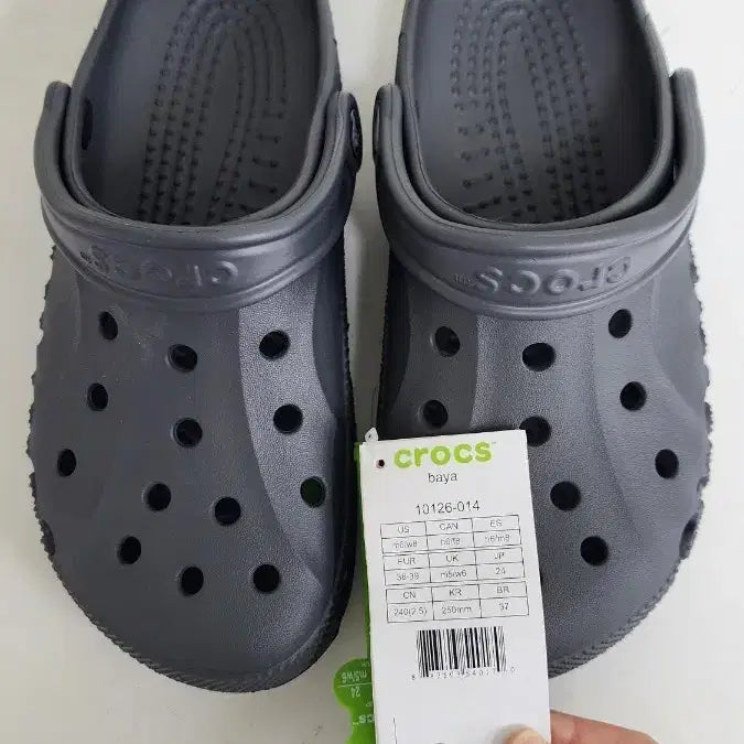 [BUNJANG] Crocs Baya 250mm Graphite Clogs / 크록스 바야 250mm 그래파이트(숯색)