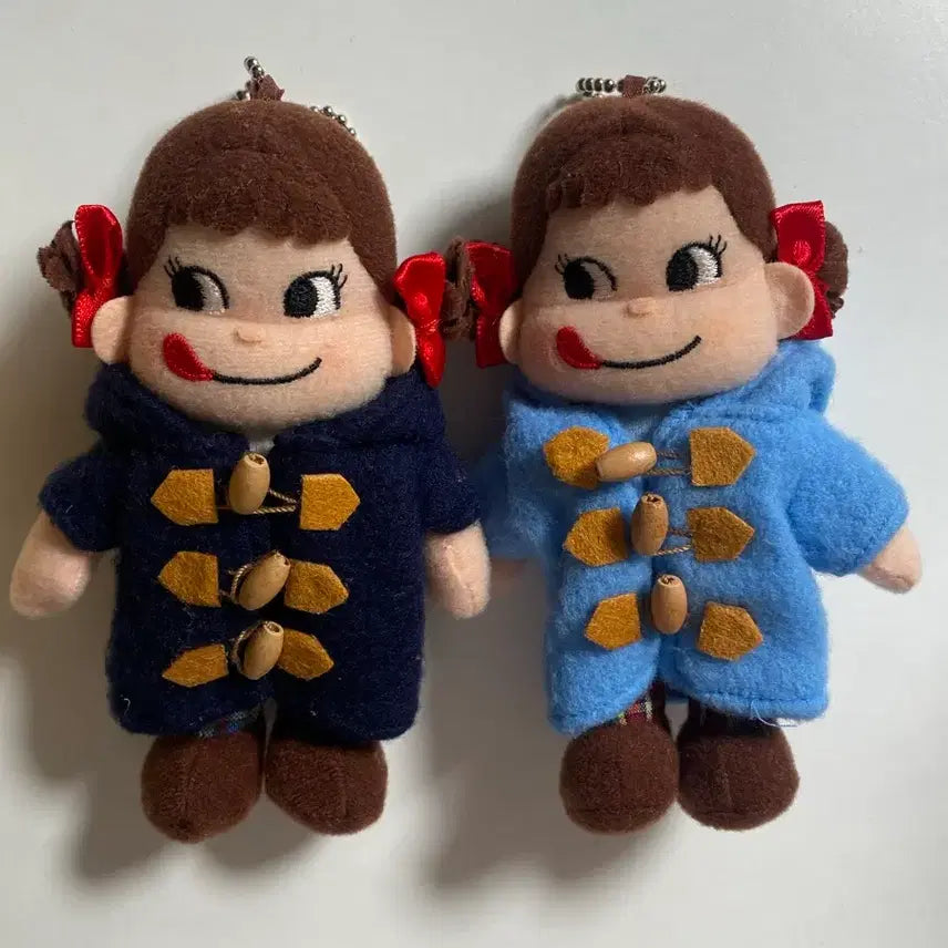 [BUNJANG] Vintage Peko-chan Doll Keychain Bundle / 고전 페코짱 키링(일괄)떡볶이코트 페코짱