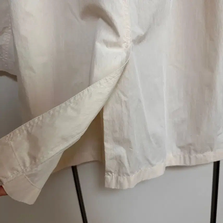 [BUNJANG] Dunst Cream Half Trench Coat - Size S / 던스트 크림색 하프 트렌치 S 상태 좋아요