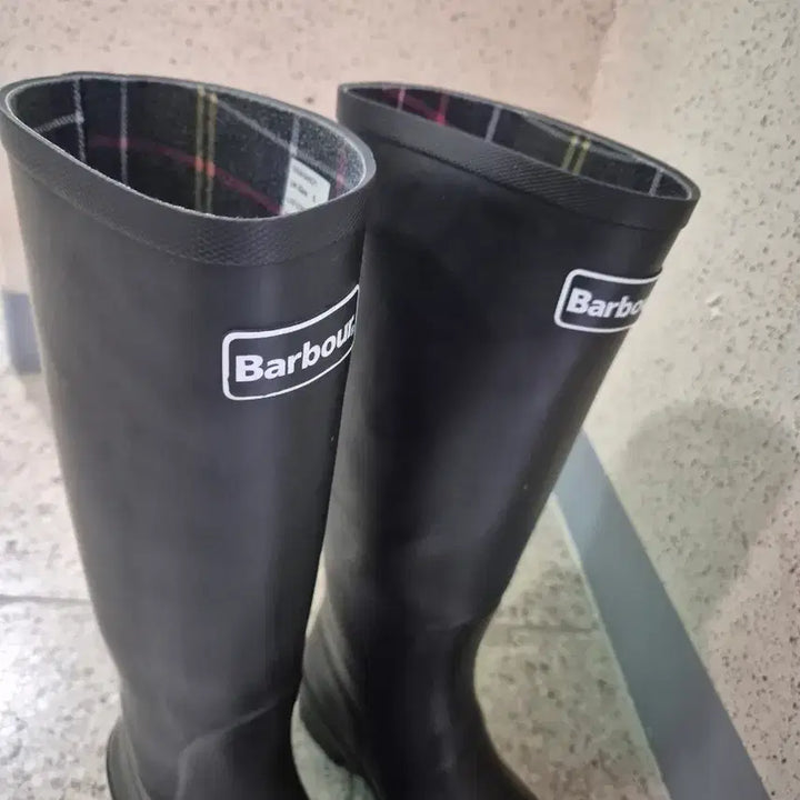 [BUNJANG] Barbour Abbey Wellington Boots Long UK 5 / 바버 애비 웰링턴 레인부츠 롱 UK5 (240) 거의 새것