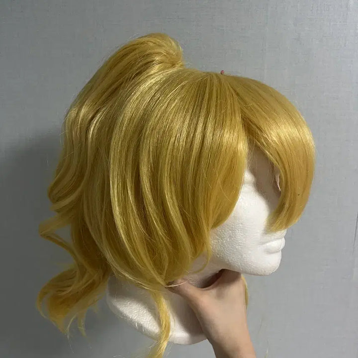 [BUNJANG] Love Live! Ayase Eri Snow Halation Cosplay Costume Set / 러브라이브 아야세 에리 스노하레 코스프레 가발+의상 급처 신발제외풀셋