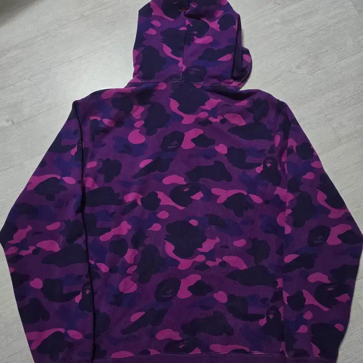 [SOLD OUT] (정품) 베이프 컬러카모 풀집 후드집업 2XL (명품 자켓 샤크)