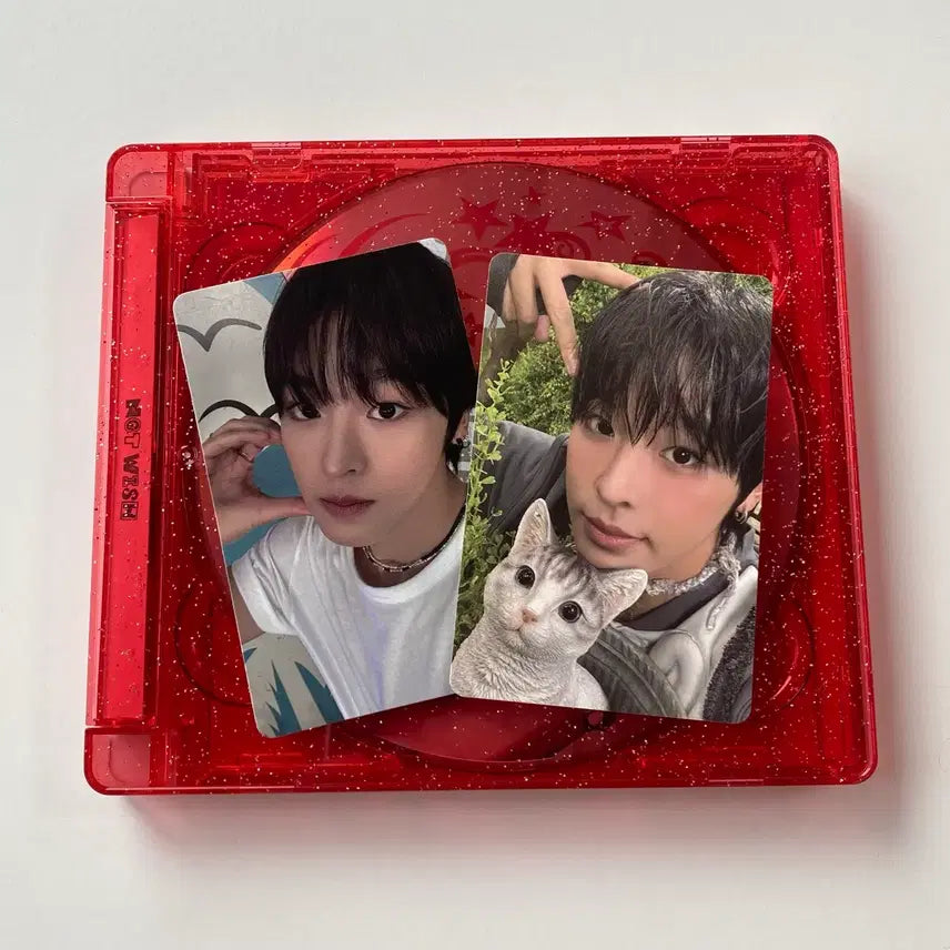 [SOLD OUT] [당일발송] 엔시티 위시 컬러 리쿠 쥬얼, 위버스 특전 포카