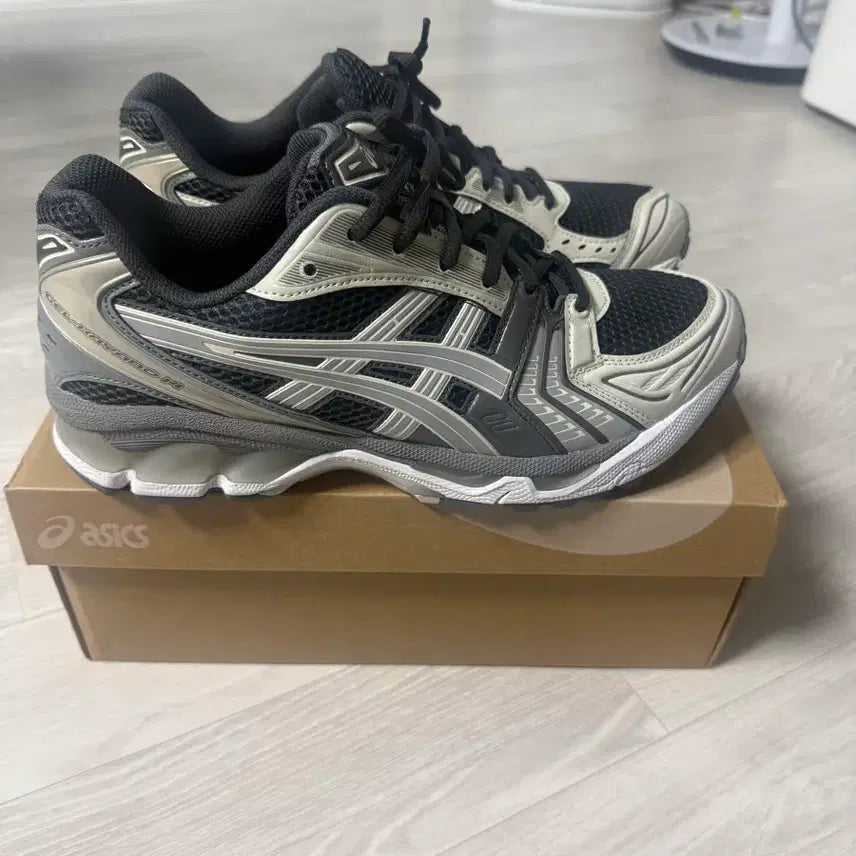 [BUNJANG] Asics Gel-Kayano 14 Obsidian Grey Sneakers / 아식스 젤카야노 14 옵시디언 그레이 270