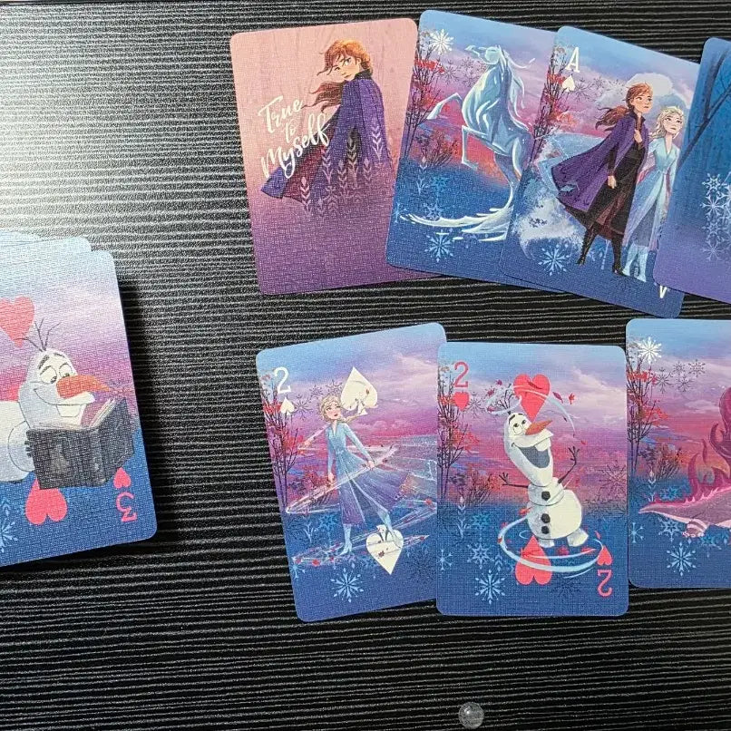 [BUNJANG] Frozen Trump Card Set / 겨울왕국 트럼프카드 세트
