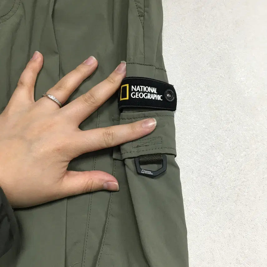 [BUNJANG] National Geographic Kids String Cargo Pants (160) / 내셔널지오그래픽 키즈 스트링 카고 팬츠 160