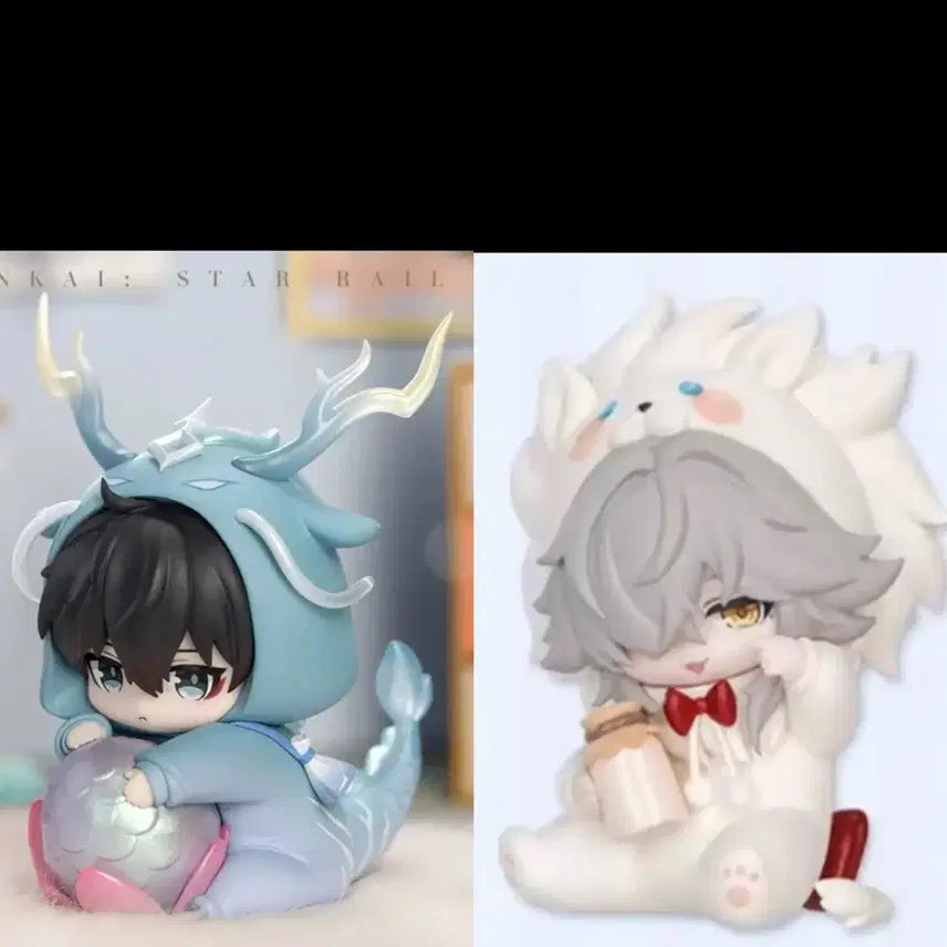 [BUNJANG] Honkai: Star Rail Dan Heng Secret Version Figure + Jing Yuan Figure / 붕괴 스타레일 기숙사 단항 시크릿 버전 + 경원 피규어