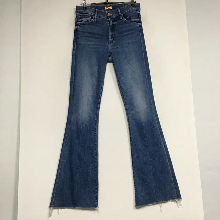 [BUNJANG] Mother Denim Weekend Fray Flared Denim Pants / 마더진 위켄더 프레이 플레어드 데님 팬츠 70