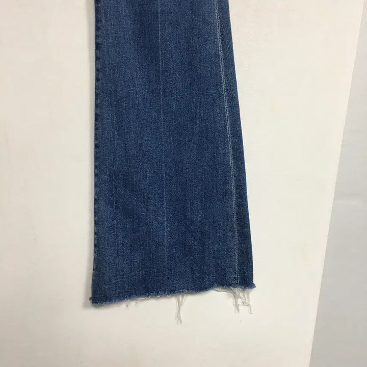 [BUNJANG] Mother Denim Weekend Fray Flared Denim Pants / 마더진 위켄더 프레이 플레어드 데님 팬츠 70