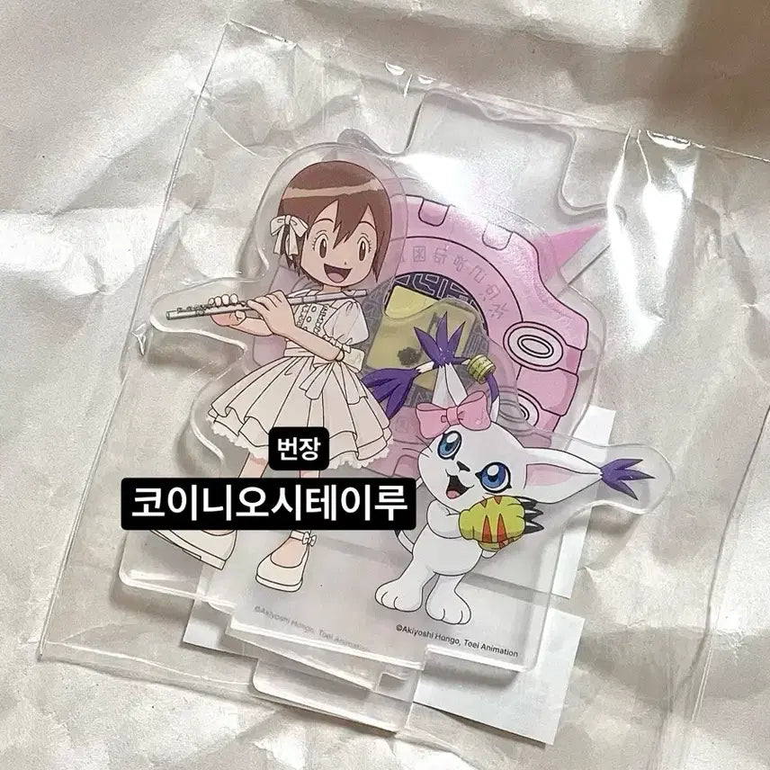 [SOLD OUT] 디지몬 심포니 나리 가트몬 아크릴 스탠드 MD 굿즈