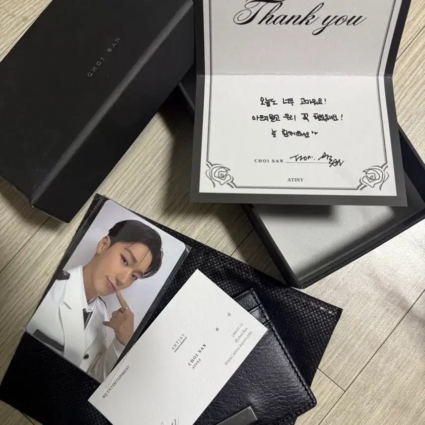 [SOLD OUT] 에이티즈 최산 2024 생일 MD 카드지갑