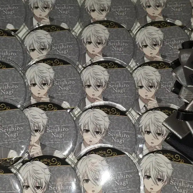 [BUNJANG] Blue Lock Nagi Seishiro Can Badge Set / 블루록 나기 세이시로 캔뱃지 교판