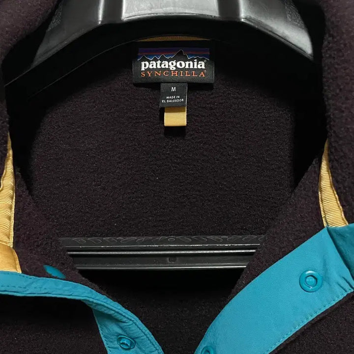 [BUNJANG] Patagonia Synchilla Fleece Pullover Obsidian Plum / [파타고니아] M 옵시디언플럼 신칠라 플리스 (10/10)