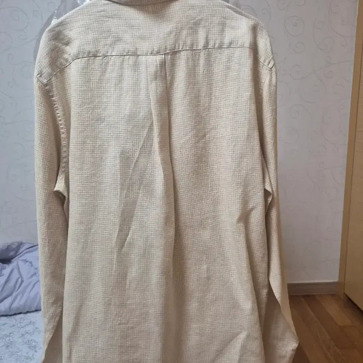 [BUNJANG] Lacoste Linen Check Shirt (M) / 라코스테 린넨 셔츠(M)
