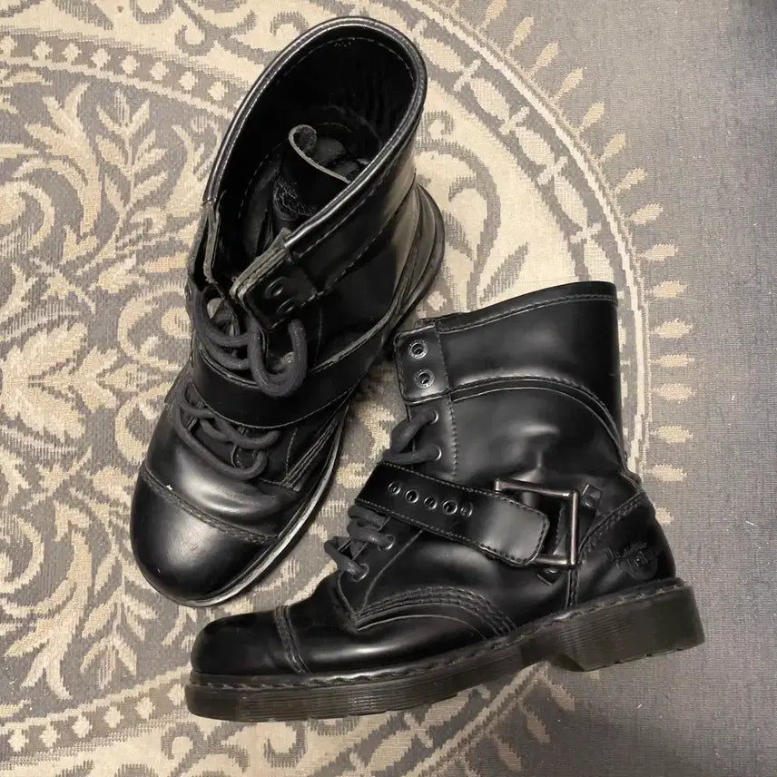 [BUNJANG] Dr. Martens Triumph 1460 Black Boots / 닥터마틴 트라이엄프 1460 블랙 부츠
