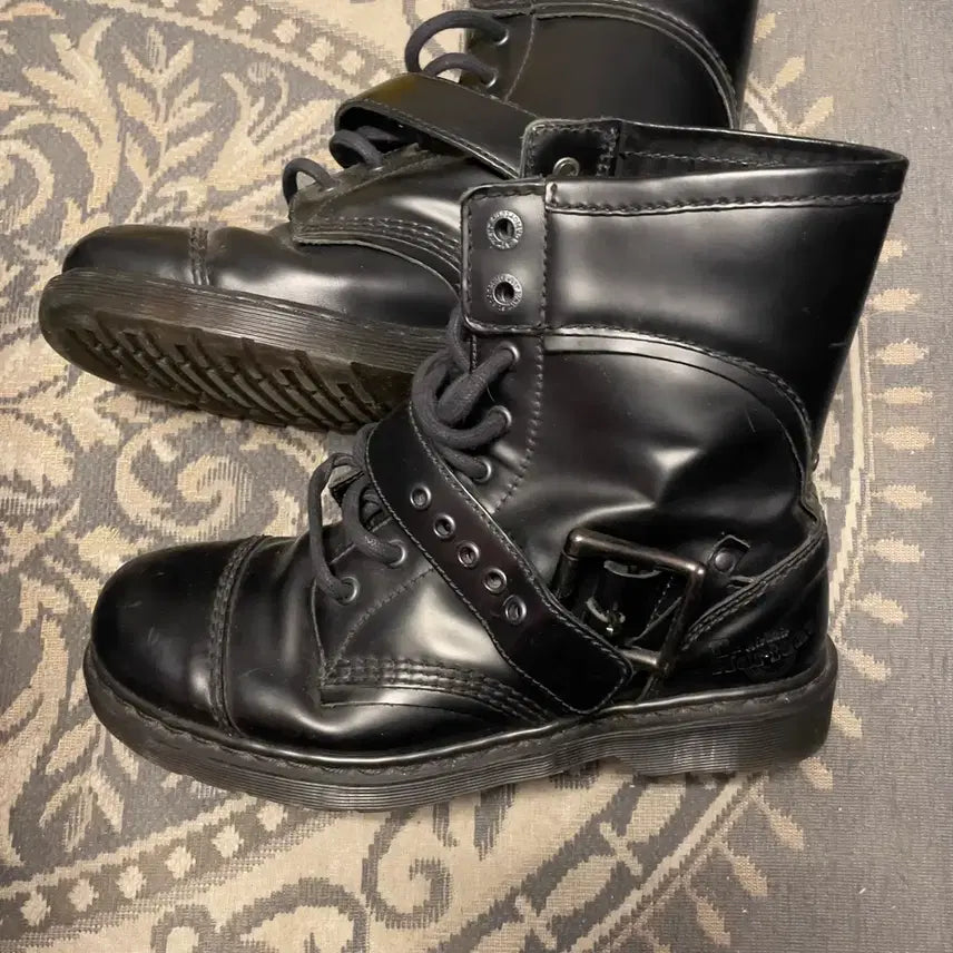 [BUNJANG] Dr. Martens Triumph 1460 Black Boots / 닥터마틴 트라이엄프 1460 블랙 부츠