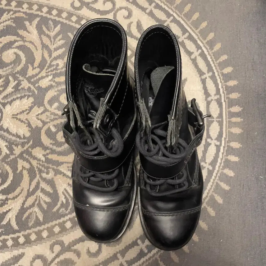[BUNJANG] Dr. Martens Triumph 1460 Black Boots / 닥터마틴 트라이엄프 1460 블랙 부츠