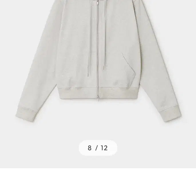 [BUNJANG] Vellie Crop Hooded Zip-up / [05] 벨리에 크롭 후드 집업