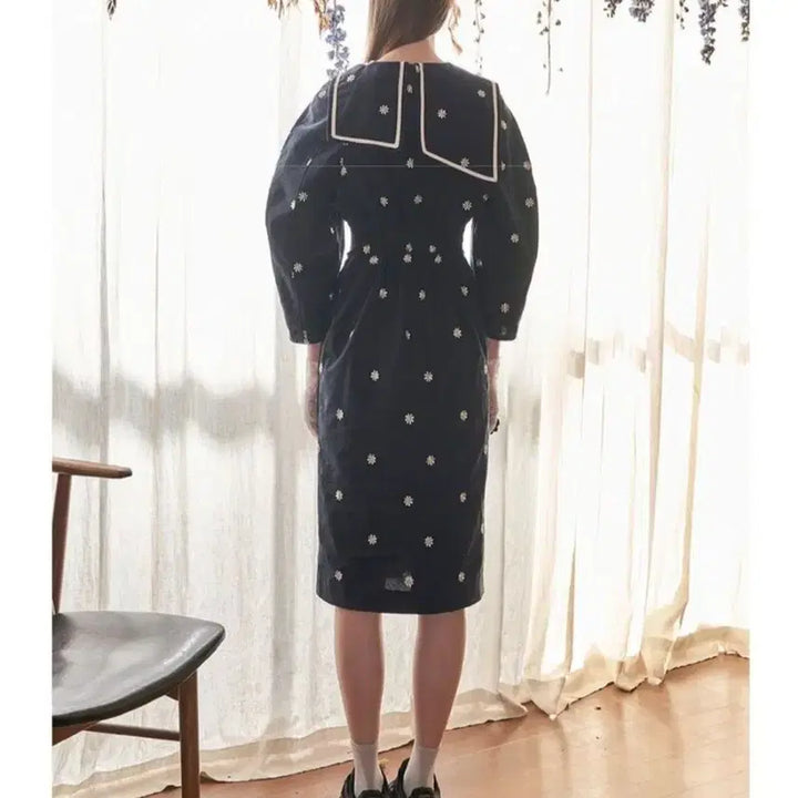 [BUNJANG] Vital Sign Sailor Dress S / 바이탈싸인 세일러 원피스 s