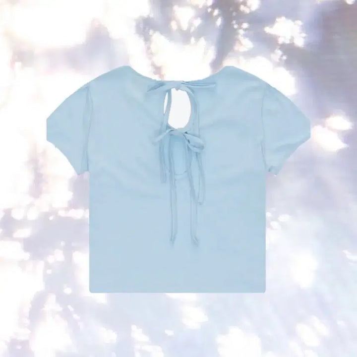 [BUNJANG] Night Fruity Two Ribbon Tee / 나이트프루티 Two ribbon tee