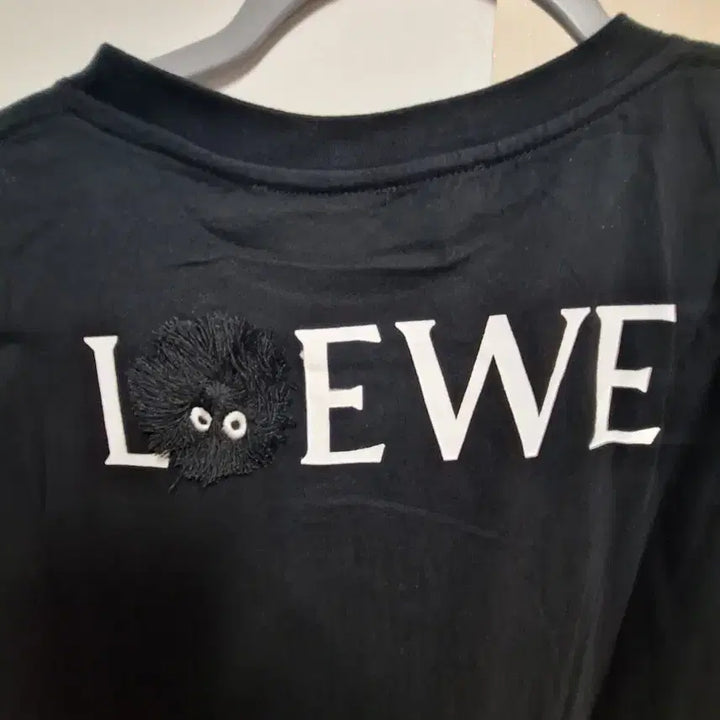 [BUNJANG] Loewe X Spirited Away No-Face T-shirt Black (L) Oversized / Loewe X 센과 치히로 가오나시 티셔츠 블랙 L 오버핏 새상품 무배