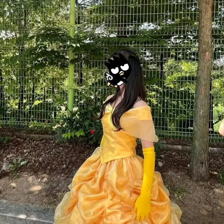 [BUNJANG] Disney Belle Dress Rental (S) / *5월 8~12일 대여 가능* 디즈니 벨 드레스 대여