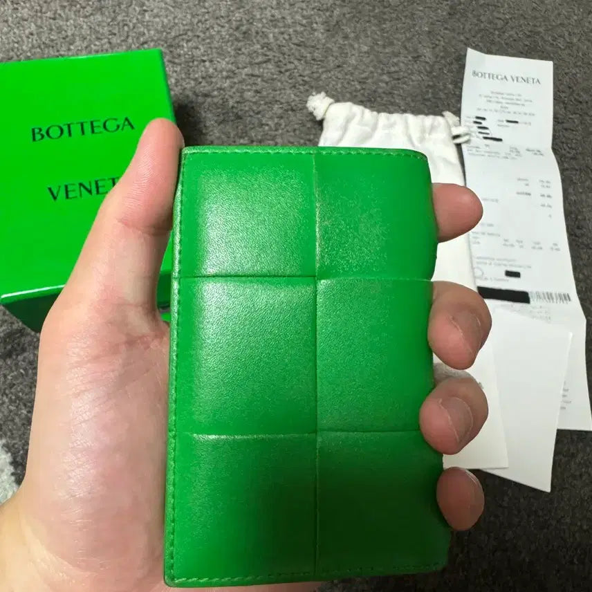 [BUNJANG] Bottega Veneta Cassette Flap Card Wallet / (백화점판/풀구성) 보테가베테나 카세트 플랩 카드지갑