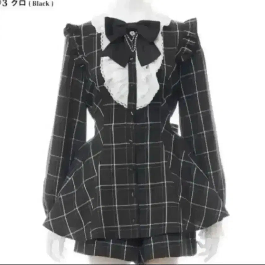 [SOLD OUT] 시크릿허니 체크 셋업
