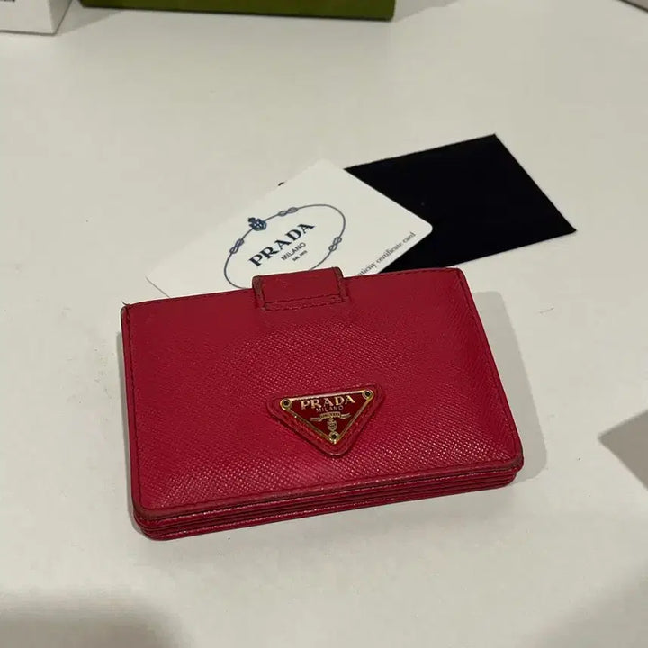 [BUNJANG] Prada Accordion Card Wallet / [정품]프라다 아코디언 카드지갑 (+보증서 포함)
