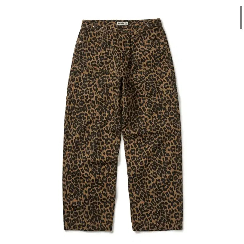 [BUNJANG] Karacter Leopard Cotton Twill Pants / [새상품, 01] 카락터 karacter 레오파드 코튼 트윌 팬츠