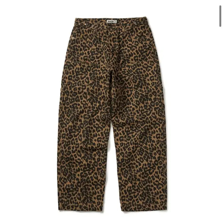 [BUNJANG] Karacter Leopard Cotton Twill Pants / [새상품, 01] 카락터 karacter 레오파드 코튼 트윌 팬츠
